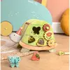 Tortue d'activités Trois petits lapins Moulin Roty