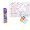 Set en silicone à colorier + 5 feutres Les Toupitis Moulin Roty