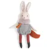 Moulin Roty Grande peluche Plume le lapin Après la pluie (44 cm)