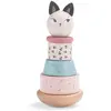 Moulin Roty - Chat empilable Après la Pluie Ecru taille unique