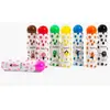 Moulin Roty 8 marqueurs tampons pois Les schmouks