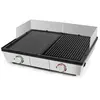 Combiné Plancha-Gril Pro Riviera & Bar 2200 W Noir et Argent