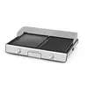 Riviera & Bar QPL530 - Plancha/gril -électrique - 1297 cm ² - inox satiné