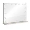 Livoo Miroir de maquillage Hollywood Gris