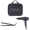 Livoo Coffret cadeau sèche-cheveux et fer à lisser Noir TU