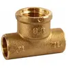 Raccord laiton en t réduit à souder - f 1/2' - diamètre 22 mm - 130GC