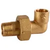 Thermador Raccord union laiton coudé 90° à souder - M 3-4' - Ø 16 mm - 98GCU