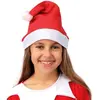 Bonnet Noël enfant - Rouge - Effet feutrine - Taille 50-56 cm