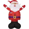 CED PÈRE NOEL AUTO GONFLANT (LUMINEUX - 240 CM)