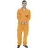 Déguisement prisonnier américain orange adulte, taille S/M
