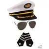 Set Accessoires déguisement Capitaine de bateau