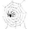 Vegaoo Toile d'araignée géante avec araignée noir de diamètre 2.90 m