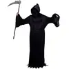 Costume Halloween adulte homme ou femme en faucheuse de la mort S/M (x1) REF/44268 ptit clown