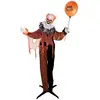 RueDeLaFete Clown maléfique sur pied - animé, sonore, lumineux - 166cm 48052PC