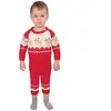 Non communiqué déguisement combinaison rouge rennes rudolphe bébé - 1/2 ans - rouge - ptitclown 48113