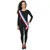 NO NAME Écharpe Maire Bleu Blanc Rouge Adulte - Multicolore - Taille Unique