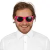 Lunettes en plastique rose fluo pour enfant - P'TIT Clown re35894