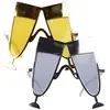 Lunettes plastique paillettes, Flûte à champagne, Or ou argent (x1)