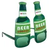 P'TIT CLOWN Lunettes - Plastique - Bouteille de bière verte - Accessoire de déguisement