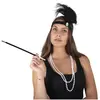 RueDeLaFete Set charleston bandeau, collier et fume cigarette