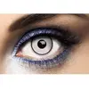 Lentilles de contact oeil blanc et noir - Fantaisies - Adulte - Mixte