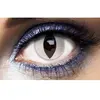 MYSA LENS Lentilles de contact oeil reptile blanc - Taille Unique sans correction