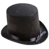 Chapeau Haut de Forme Feutre - Noir - Mixte - Extérieur - Adulte