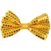 Noeud Papillon à sequins or