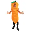 PTIT CLOWN Costume De Carotte Adulte taille unique