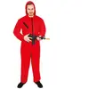 Déguisement Braqueur Dali Rouge Adulte S/M en Polyester - CED