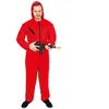 CED Costume adulte Mixte combinaison rouge Braqueur L/XL (x1) REF/18044