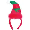 serre-tête bonnet de lutin plumes pompon adulte - 18141