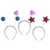 Serre-tête ressorts paillettes - formes et co...