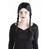 Perruque Gothique à deux tresses noires