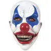 Masque de Clown Tueur - PTIT CLOWN - Latex Adulte - Yeux Bleus - Bouche Effrayante - Nez Rouge