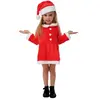 Costume enfant fille en mère Noël de 3 à 4 ans REF/88432 - ptit clown