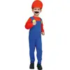 Déguisement enfant plombier rouge 10/12 ans