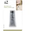 Motomo Gel pailleté pour la peau, tube 20 ml, argent