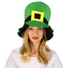 Chapeau Saint Patrick boucle jaune