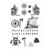 P'TIT Clown re23293 - Planche de tatouages viking