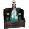 Déco sonore et lumineuse Etagère avec potions magiques 30 cm