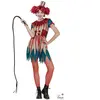 déguisement robe clown vintage femme - s/m - rouge - ptitclown 23141