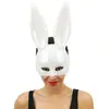 PTIT Clown re23391 - Demi masque lapin irisé
