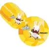 Lot de 8 assiettes Lapins Crétins 23 cm