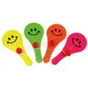 Lot de 2 mini jouets raquette avec balle
