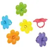Lot de 6 Bagues fleurs