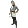 Déguisement enfant chevalier gris taille 3/4 ans FETE-23755