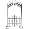 Arche métal - Entrée de cimetière - 270cm - UK 23709PC