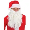 BARBE DE PERE NOEL LUXE BLANCHE