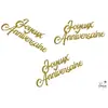 Lot de 30 confettis pailletés Joyeux Anniversaire Or FETE-21053